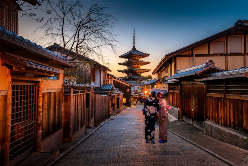 Kyoto traditional street